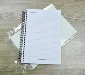 מחברת ספירלה A5 כריכת פלסטיק סובלימציה – תמונה 2 מחברת ספירלה A5 כריכת פלסטיק סובלימציה – תמונה 2