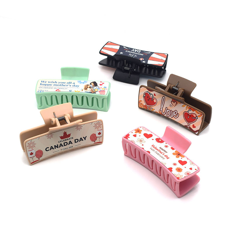 סיכה קליפס לשיער - סובלימציה סיכה קליפס לשיער - סובלימציה