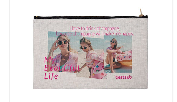 נרתיק בד פשתן לבן 15X24 ס"מ - סובלימציה נרתיק בד פשתן לבן 15X24 ס"מ - סובלימציה